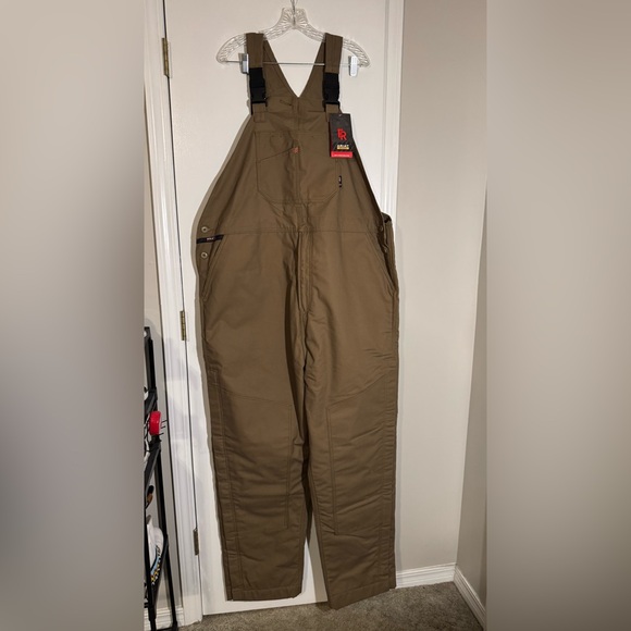 NWT Artist Men's Tan FR Work cool climate insulation coveralls Pants